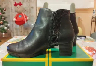 Botines Pitillos Negros Talla 37