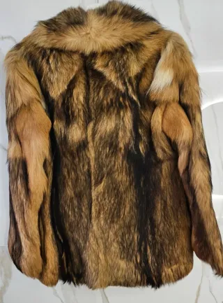 Abrigo piel de zorro