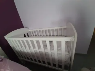 Cuna Sweet Bear + colchón y colcha