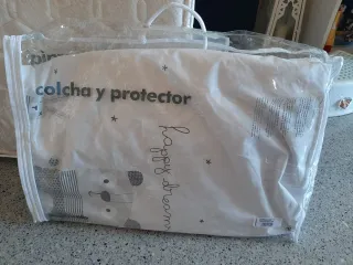 Cuna Sweet Bear + colchón y colcha