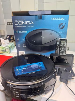 Robot Aspirador Cecotec Conga Quick&Clean