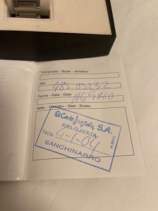 Reloj Viceroy Acero Unisex Caja y Documentación