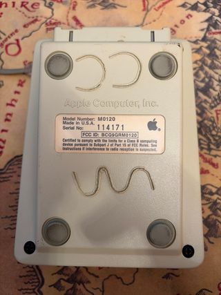 Teclado Numérico Apple Macintosh 128k Beige