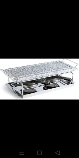 Plancha a la piedra para casa