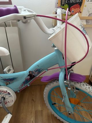 Bicicleta Frozen Niña
