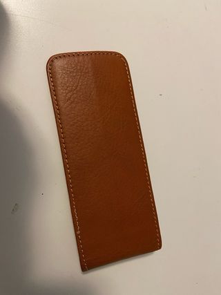 Portabolígrafos de piel marca Salvadores