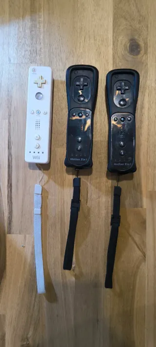 Nintendo Wii Negra + Juegos y Accesorios