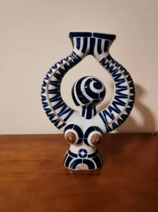 Figura Sargadelos Azul y Blanco