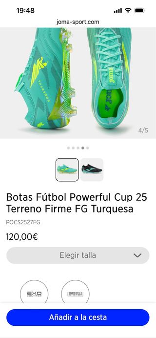 Botas de fútbol Joma