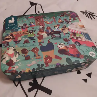 Puzzle infantil Janod 54 piezas Osos