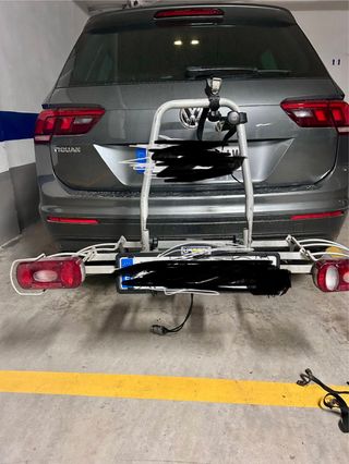 Portabicicletas Bola Enganche. Para dos bicicletas