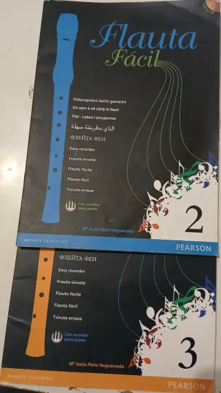 Flauta Fácil, 2 y 3