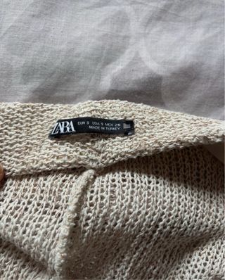 Conjunto Zara Rústico Beige