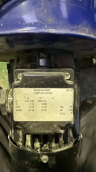 Extractor de humos taller/garaje