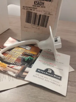 KitchenAid K5ADH Gancho Amasador Recubierto