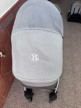Carro de bebé Tríptus gris