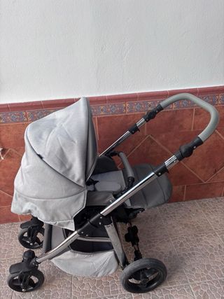 Carro de bebé Tríptus gris