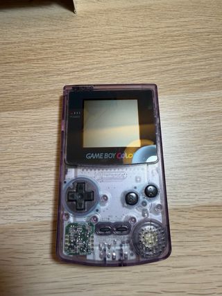 Consola Game Boy Color Con Caja y Papeles. MINT.