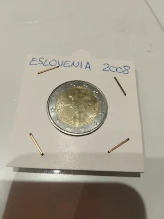 Moneda 2 Euros Eslovenia 2008