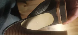 Zapatos de fiesta tacón alto flor