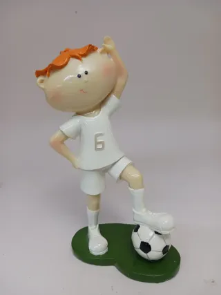 Figura niño futbolista (Grande)