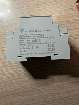 Medidor Energía Carlo Gavazzi EM340 Trifásico