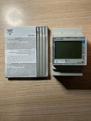 Medidor Energía Carlo Gavazzi EM340 Trifásico