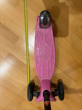Monopatín Micro 3 ruedas rosa poco uso