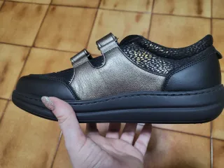 Scarpe ExtroStyle N.38 Nero/Bronzo