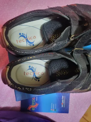 Scarpe ExtroStyle N.38 Nero/Bronzo