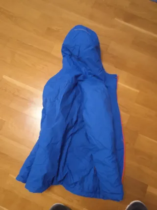 Chaqueta Decathlon Azul Naranja