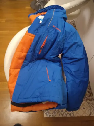 Chaqueta Decathlon Azul Naranja