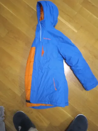 Chaqueta Decathlon Azul Naranja