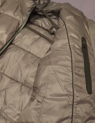 Plumífero Massimo Dutti gris