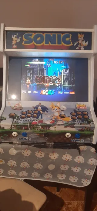 Bartop Sonic 2 Jugadores leer