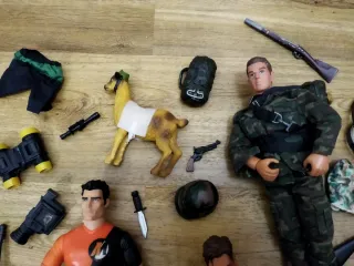 Lote Muñecos Acción