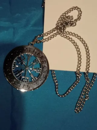 Brújula Vikinga Acero Inoxidable de gran calidad