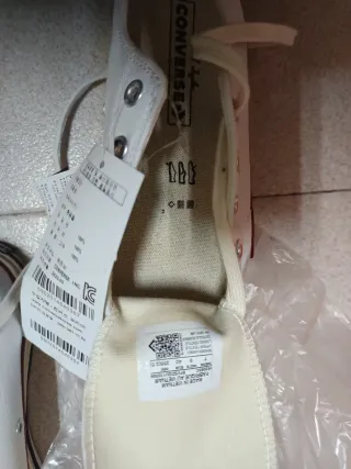 Converse All Star Blancas Talla 40