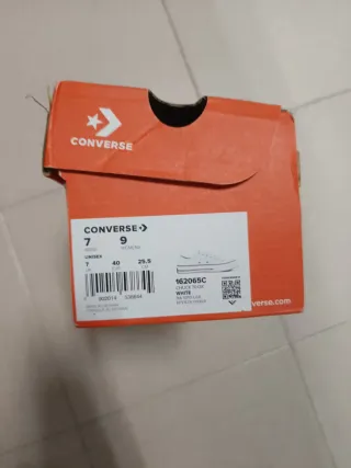 Converse All Star Blancas Talla 40