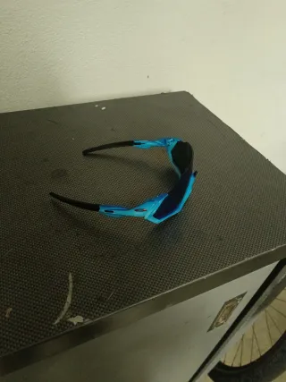 Occhiali Oakley Flight Jacket Blu