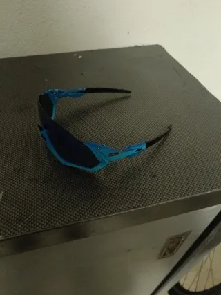 Occhiali Oakley Flight Jacket Blu