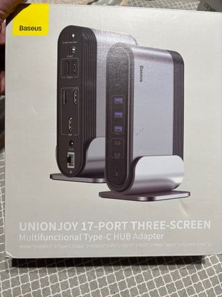 Baseus Estación Acoplamiento 17 en 1 HDMI 4K