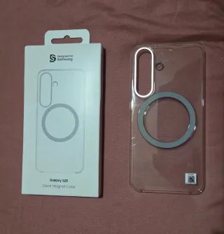 Funda Magnética Samsung Galaxy S25 Transparente