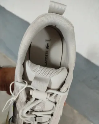 Zapatillas Lacoste L-Guard Trail Beige/Blanco