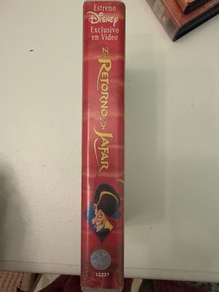 El Retorno de Jafar VHS Disney Español