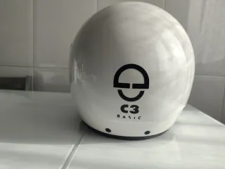 Casco de moto blanco Schuberth talla M