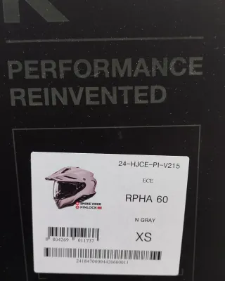 Casco Moto HJC RPHA 60 Talla XS