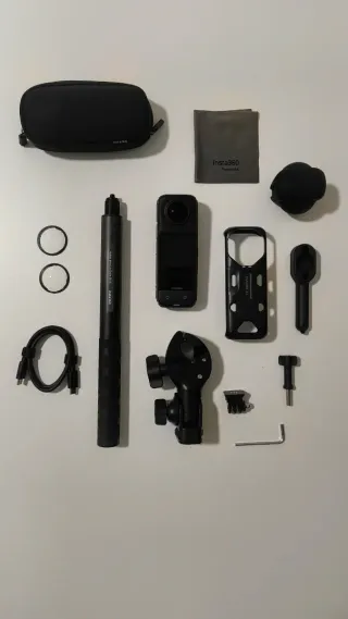 Insta360 X4 Cámara 360 Negra