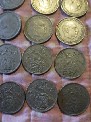 25 Pesetas Monedas