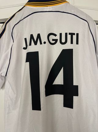 Camiseta Vintage Real Madrid Adidas Guti